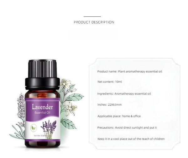 18 Fragrance Essential Oils Set - 10ml for Diffusers & Humidifiers